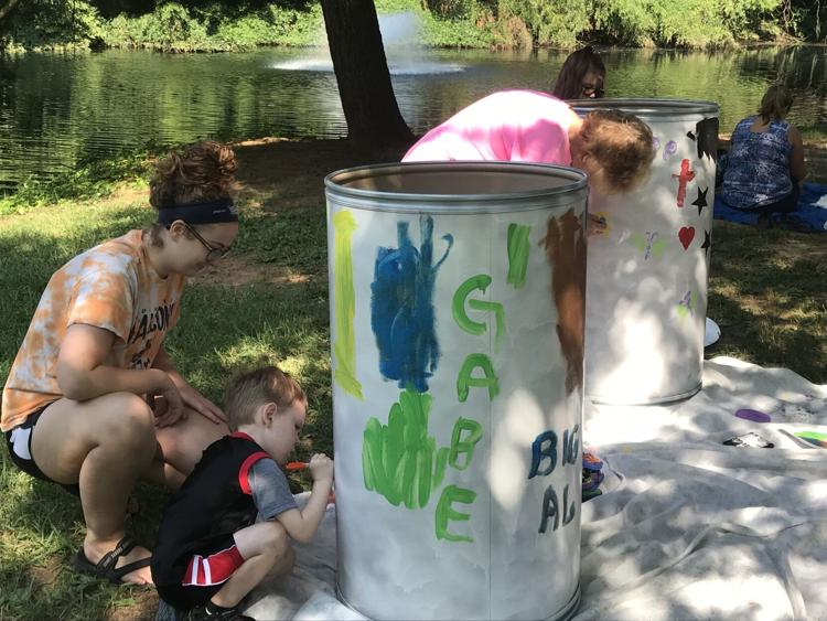 The Trash Barrel Paint-In will be held on Tuesday from 9 a.m. to 2 p.m. at Allandale.