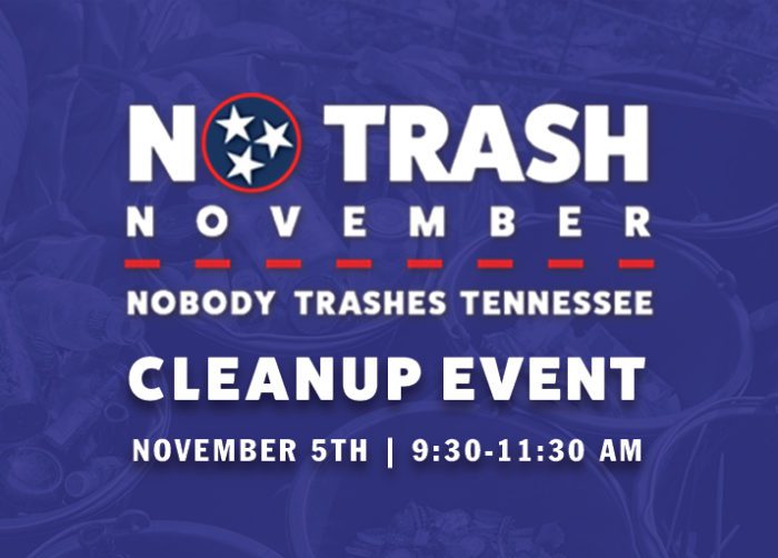Image of TSU Athletics, Nobody Trashes Tennessee kickoff No Trash November