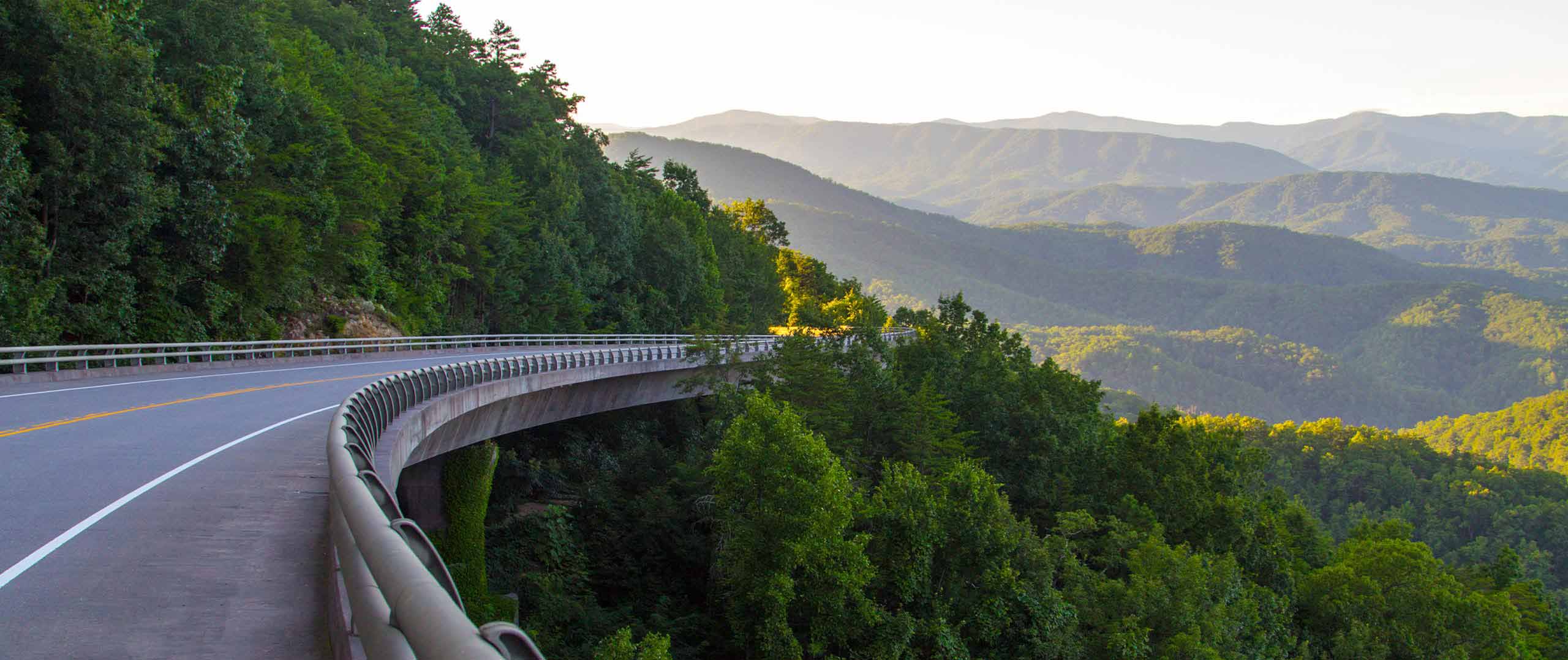 highway over mountains