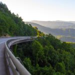 Highway and mountains