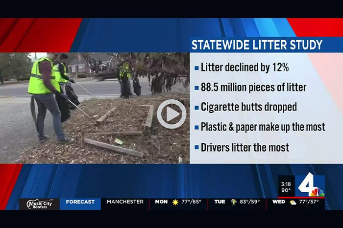 Image of 88.5 Million Pieces of Litter Exist on TN’s Public Roads Despite 12% Decline in Litter, Study Says
