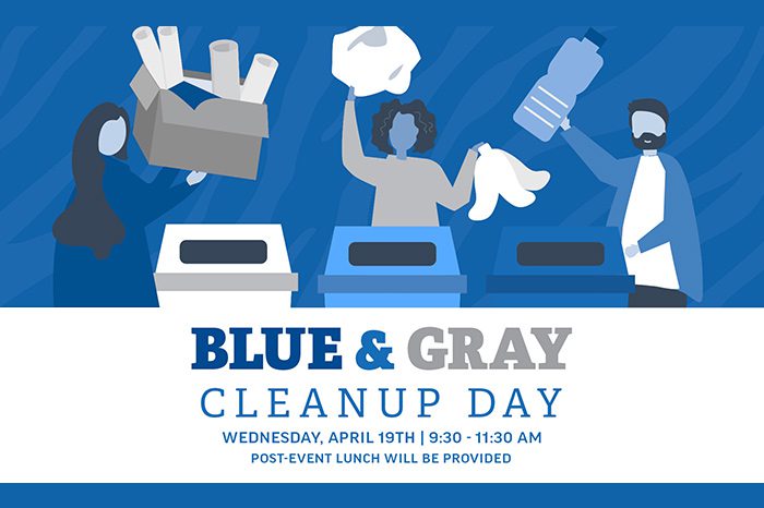Image of Memphis Athletics and Nobody Trashes Tennessee Team Up for Blue & Gray Cleanup Day