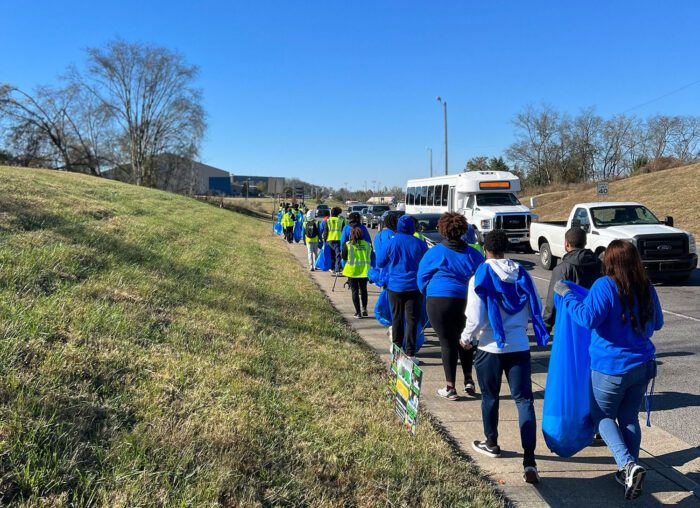 Image of No Trash November: TSU students cleaning up community