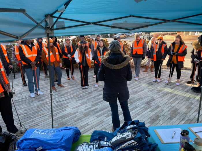 Image of Vol Athletes Participate in TDOT’s 3rd Annual No Trash November Campaign