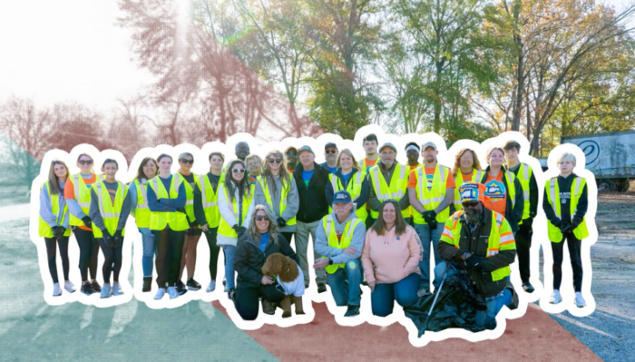 Image des bénévoles qui font une différence dans la prévention des déchets sauvages dans le cadre de Keep Tennessee Beautiful