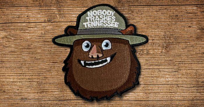 Image of TDOT’s Nobody Trashes Tennessee litter prevention campaign rolls out new Trashsquatch patch